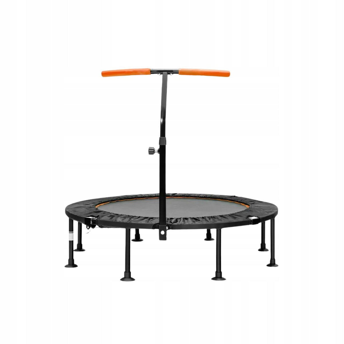 Folding Mini Trampoline Fitness Trampoline Handle Adjustment 81 cm