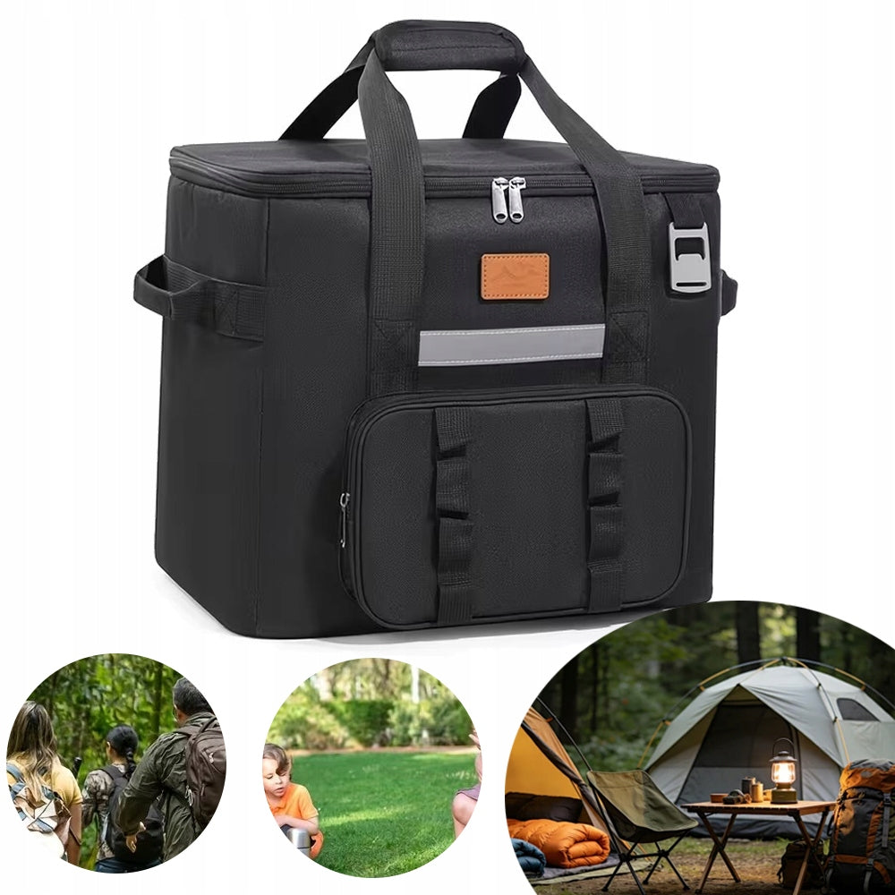 Folding Picnic Basket Thermal Basket For Picnic Thermal Travel Bag