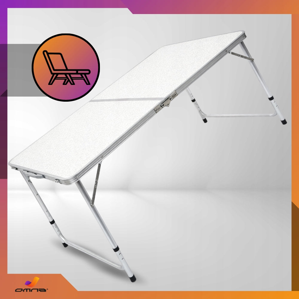 Folding Table Hiking Camping Garden Tent Case 120x60 Packaging status original