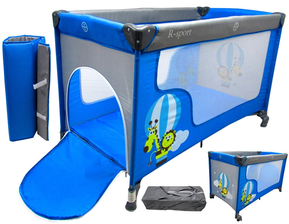 Folding Travel Cot K2n R-SPORT Playpen NEW
