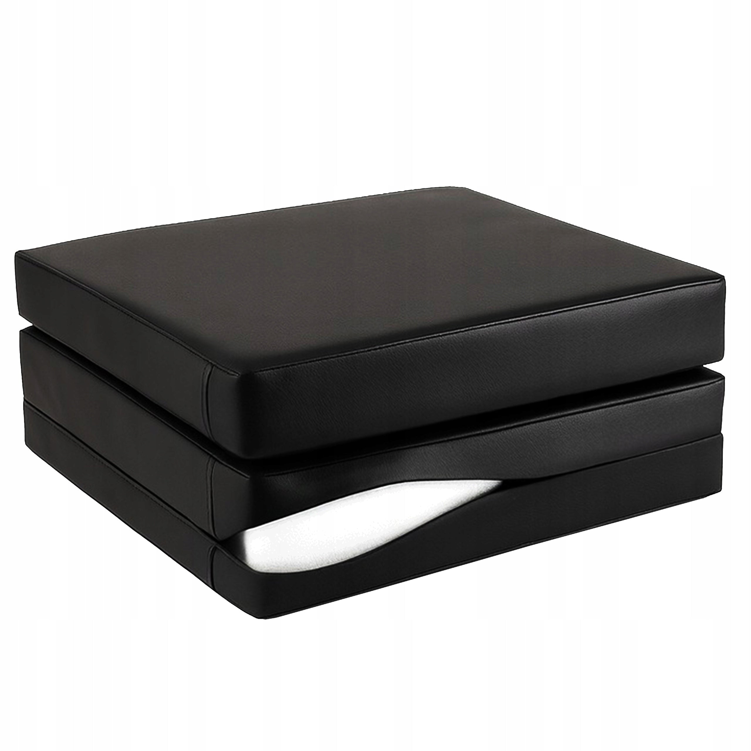 Folding gymnastic mattress 180cm for physiotherapy massage 5cm dark grey Packaging status original