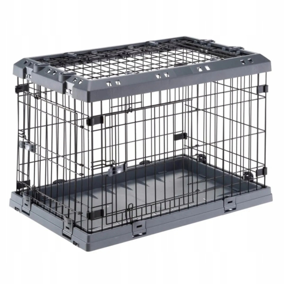 Folding kennel cage for dogs up to 12 kg 75 77x51x55 cm Playpen Ferplast