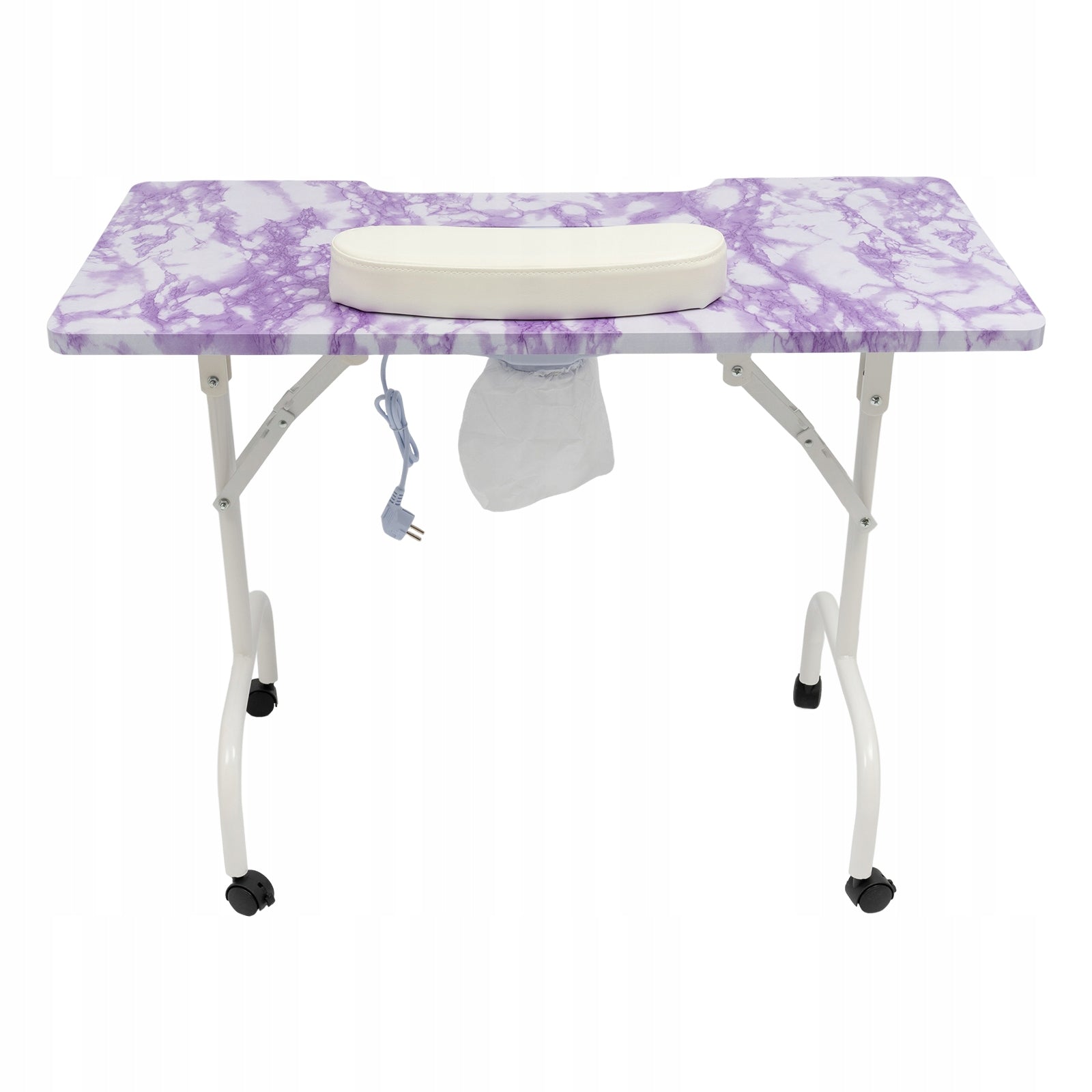 Folding manicure table Manicure table with dust absorber 5.5W