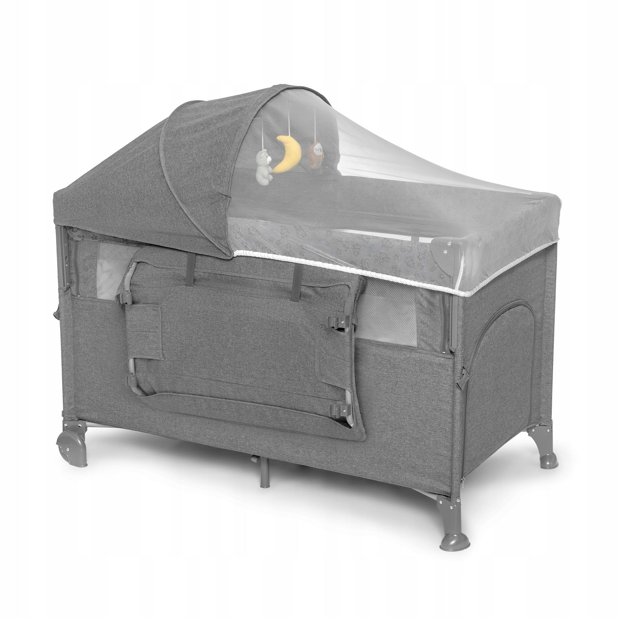Folding travel cot, children's playpen + changing table + STUGAN mattress Manufacturer code DK-070937