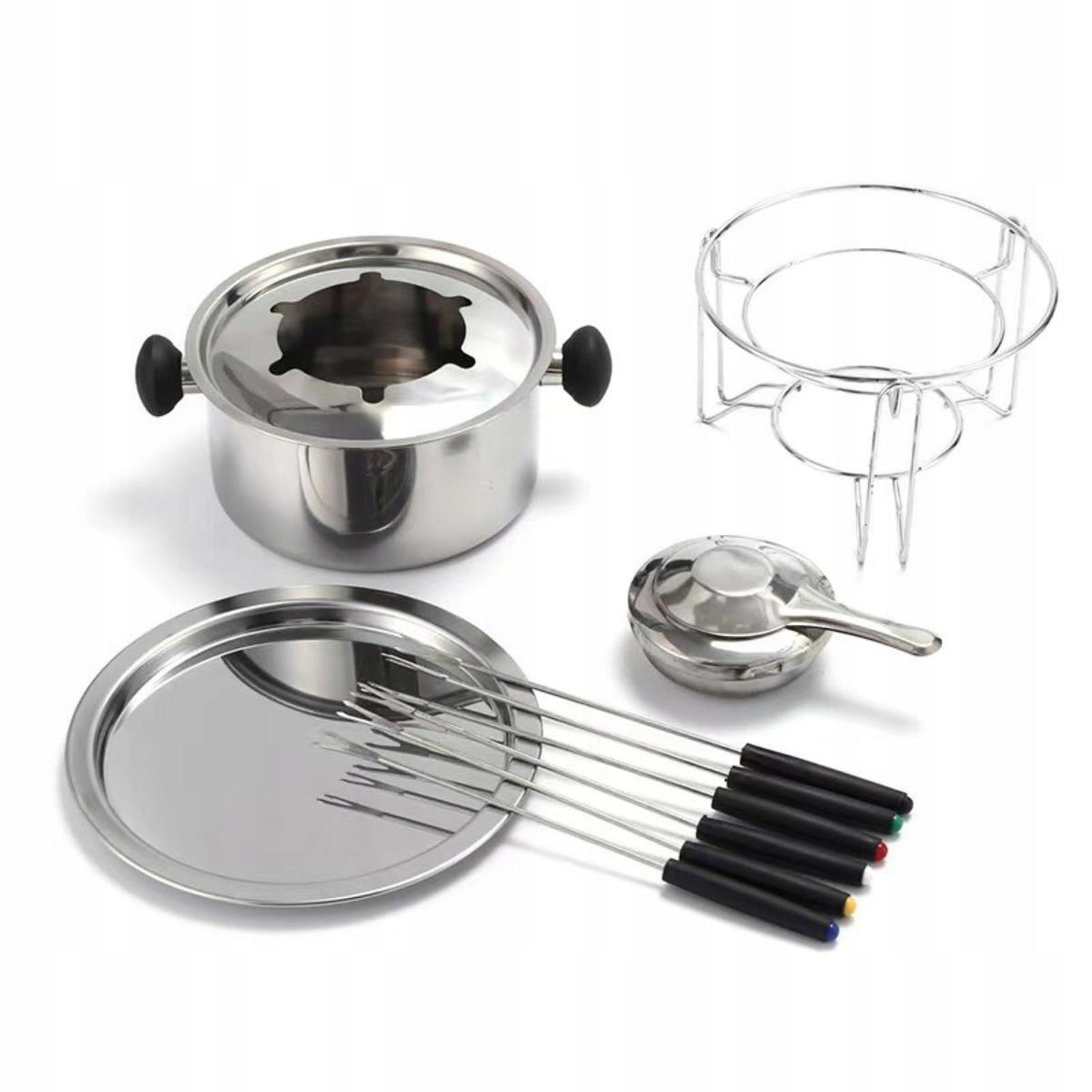 Fondue Pot Set Melting Pots Portable Multi Functional Fondue Warmer Mug Brand no brand