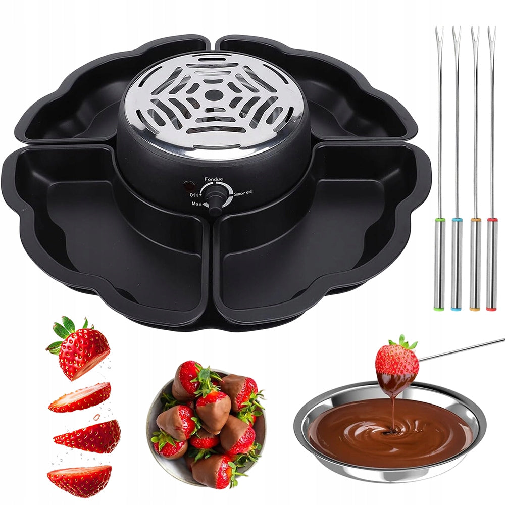 Fondue Pot Sets Electric Fondue Pot Set Multifunctional Lightweight