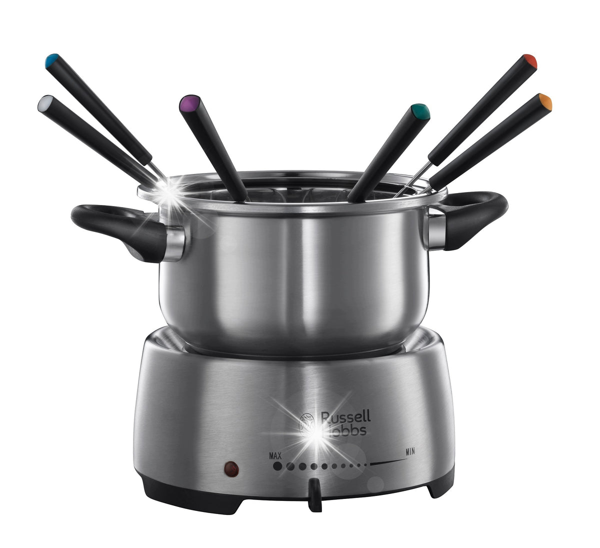 Fondue Russell Hobbs Fiesta 22560-56 Stainless Steel 1200W 2,0L 6 Forks