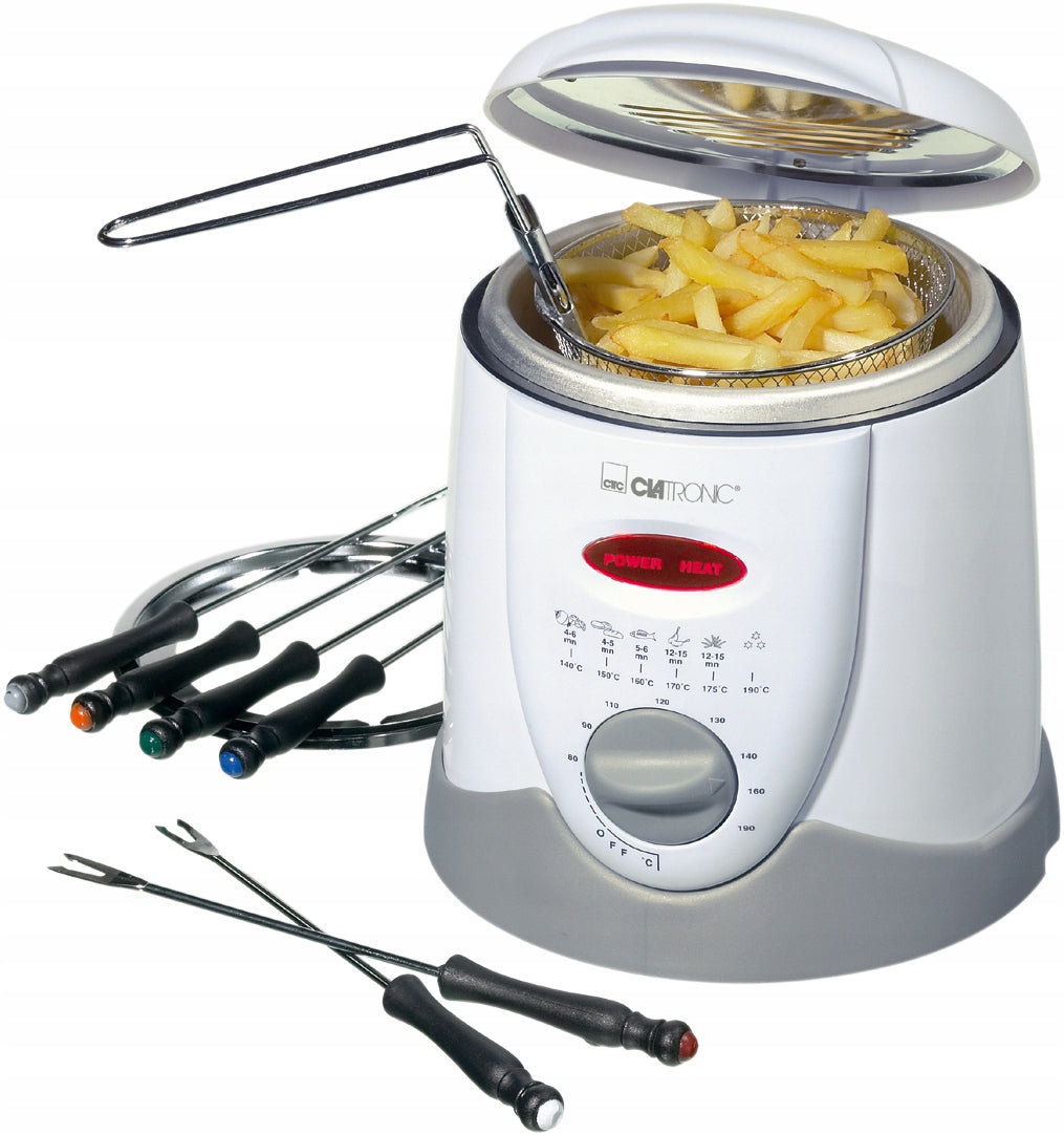 Fondue fryer 2in1 Clatronic FFR 1L 900W Cool Touch Brand Clatronic