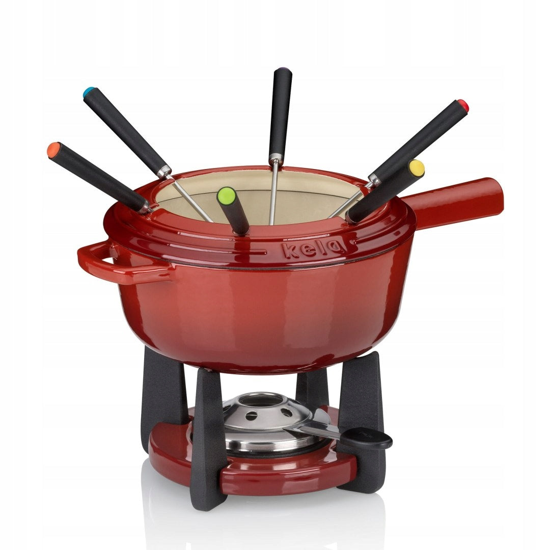 Fondue set for 6 people KELA 1,8 L diameter 20 x 20 cm