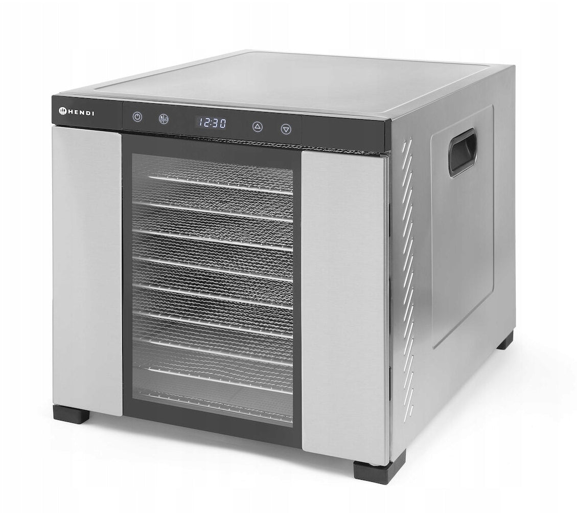 Food Dryer 10 Tac 1000W, steel, Hendi for fruit vegetables, mushrooms Packaging status original