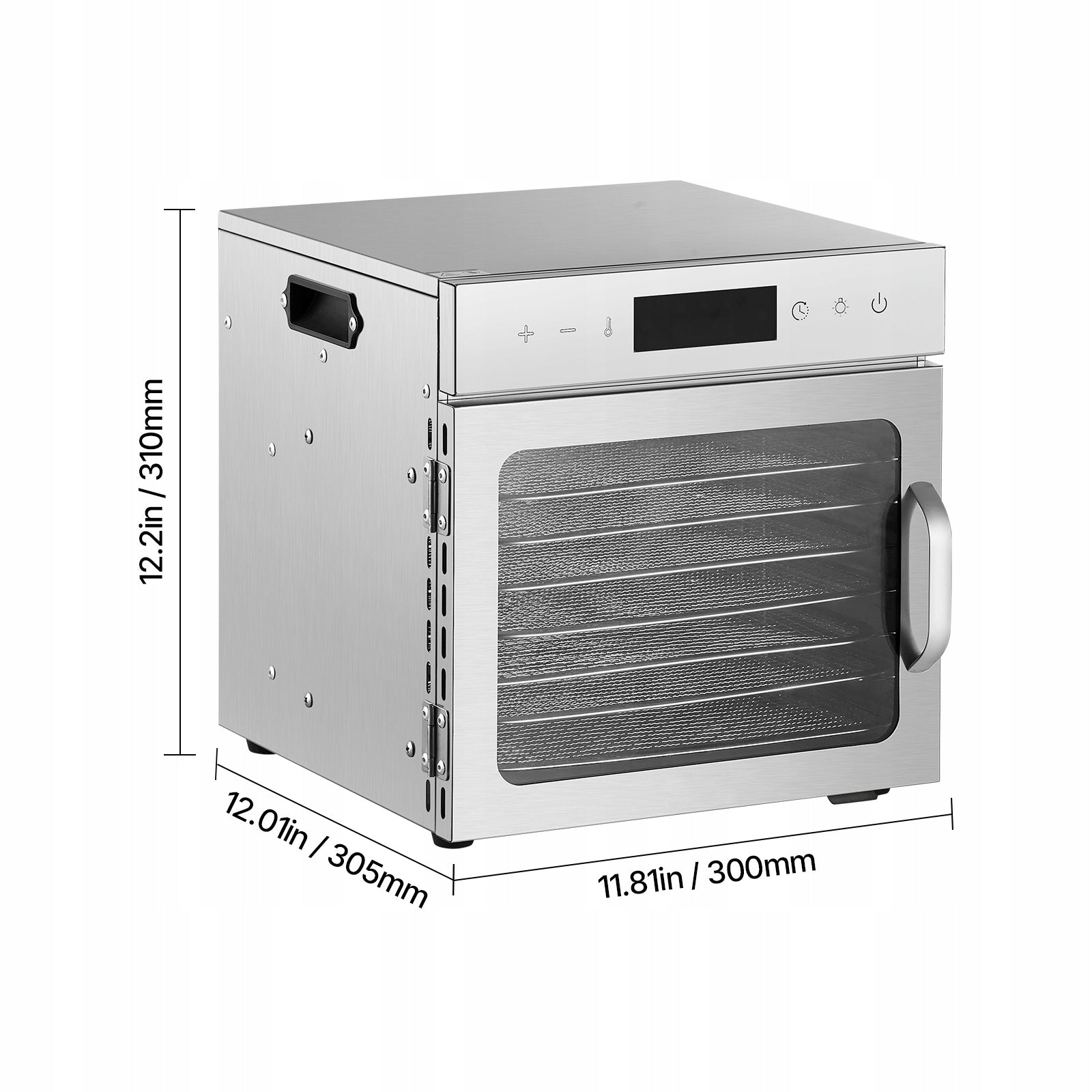 Food Dryer 400W 8 Trays With Visible Window Food Dehydrator Manufacturer code SGHGJ400W