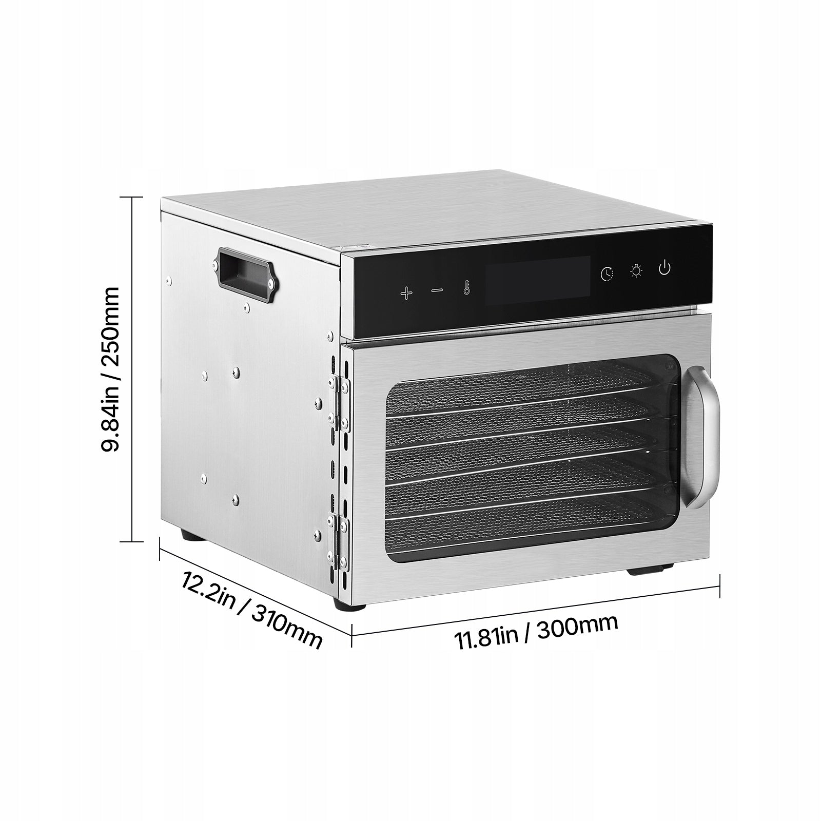 Food Dryer 6 Trays 400W With Visible Window Food Dehydrator Brand SucceBuy
