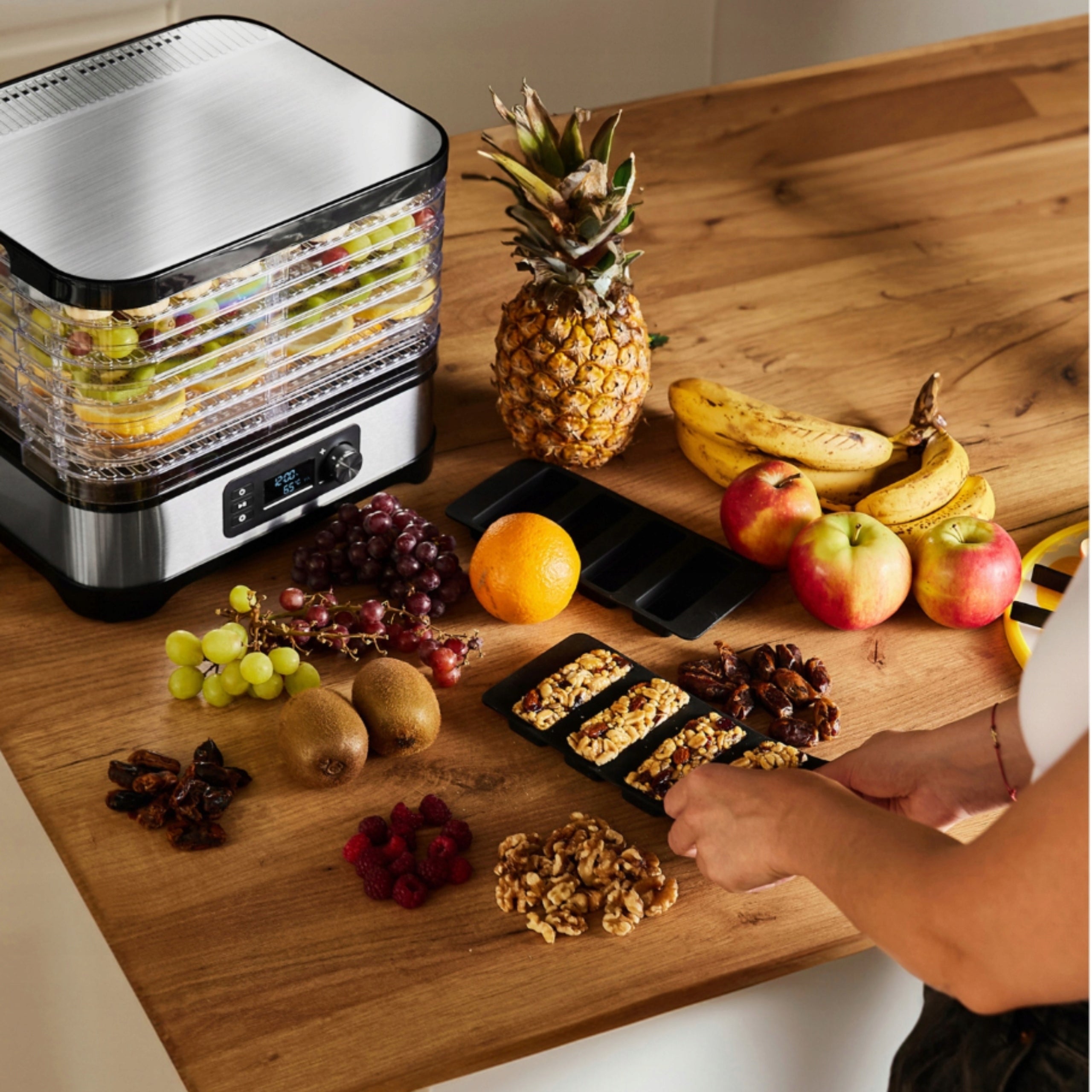 Food Dryer MULTIFUNCTIONAL FOR MUSHROOMS FRUIT HERBS POWERFUL LED CLOCK Brand no brand