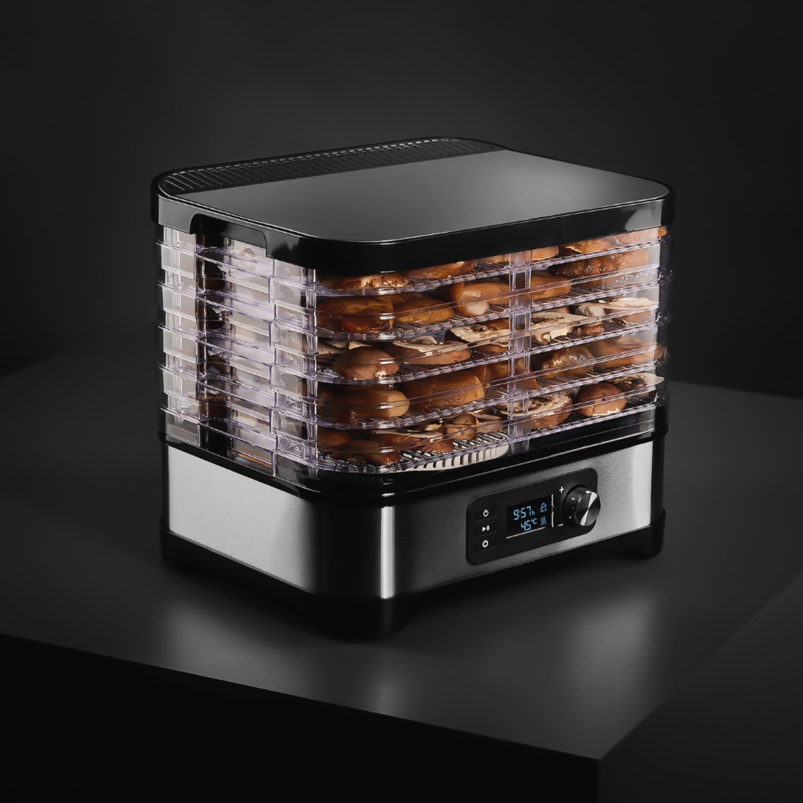 Food Dryer MULTIFUNCTIONAL FOR MUSHROOMS FRUIT HERBS POWERFUL LED CLOCK Manufacturer code DUŻA MOCNA SUSZARKA NA GRZYBY OWOCE ŻYWNOŚCI