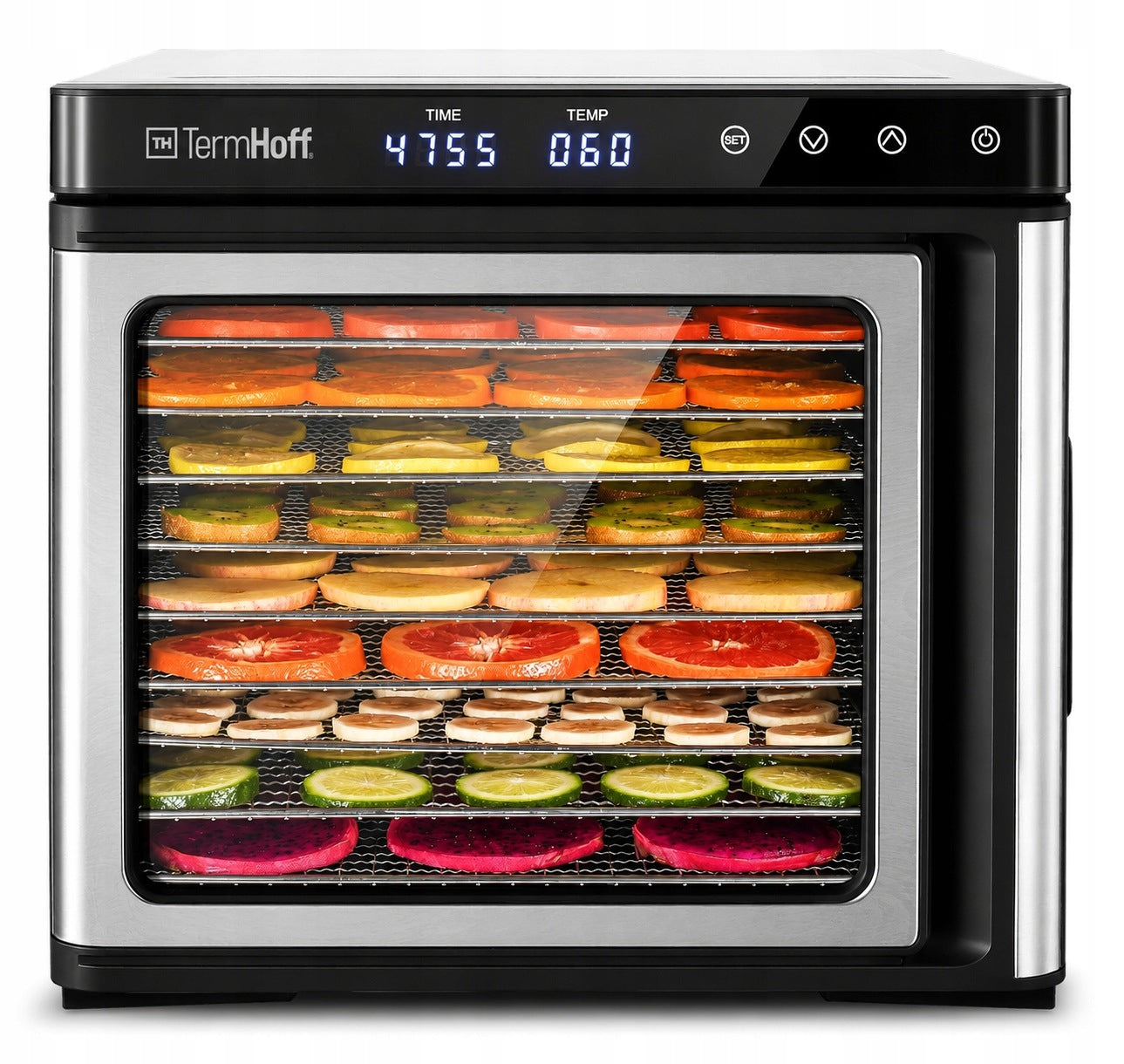 Food Dryer TermHoff 1000W Temperature Control Timer Display Packaging status original