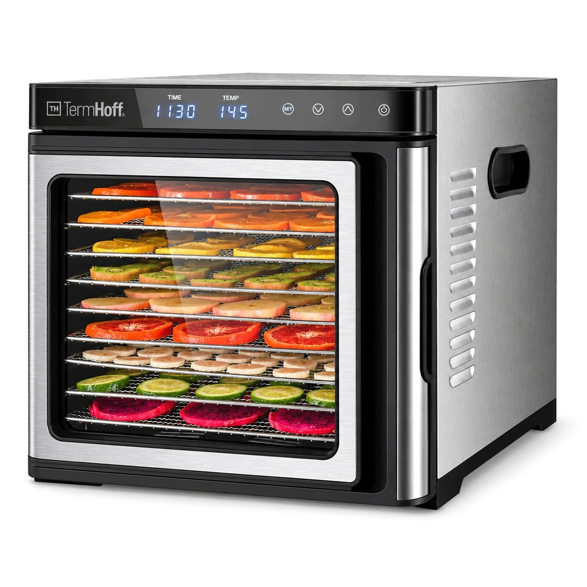 Food Dryer TermHoff 1000W Temperature Control Timer Display