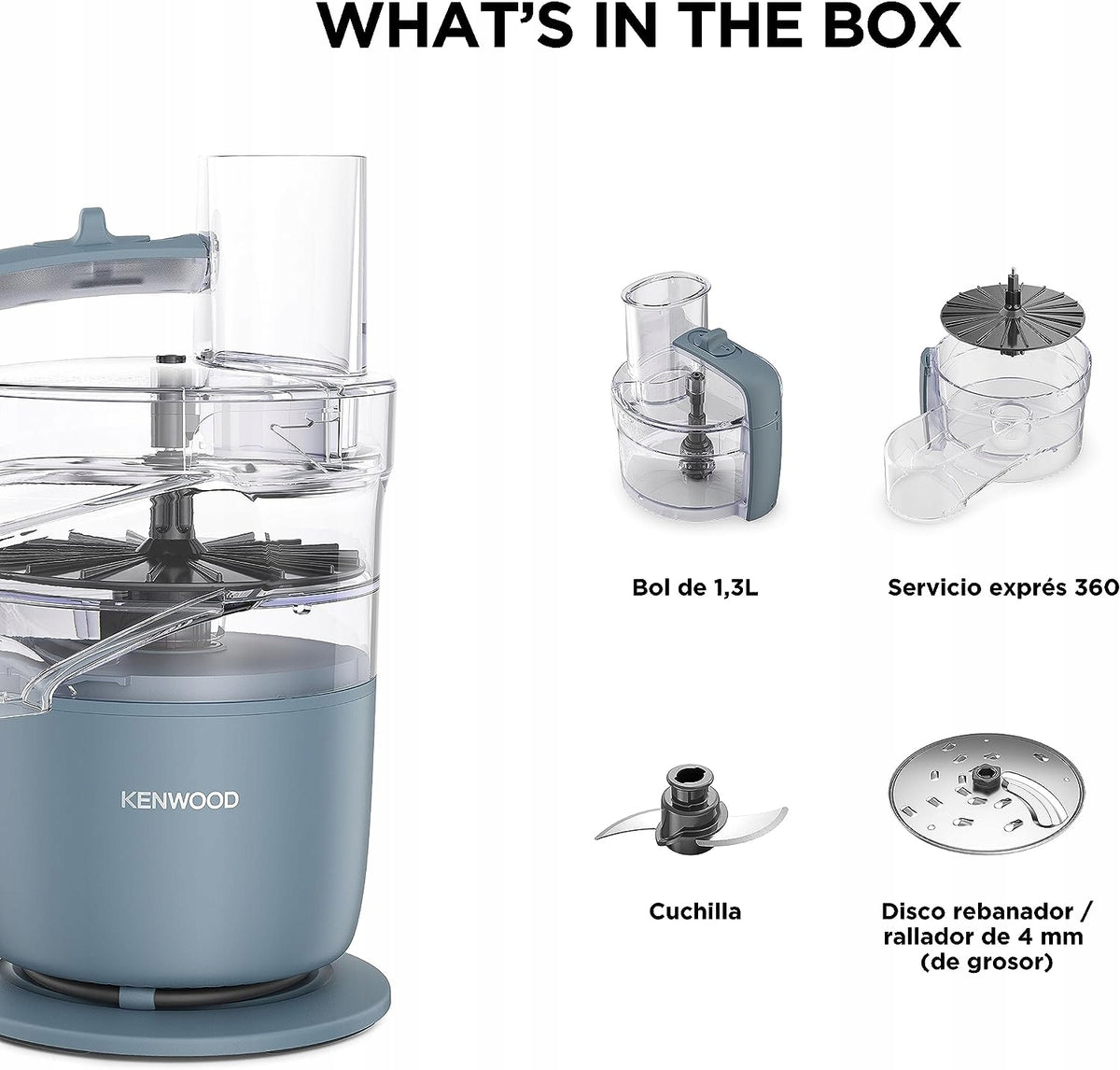 Food Processor Malakser Vegetable Cutter Puree Kenwood FDP22.130GY EAN (GTIN) 6925569195858