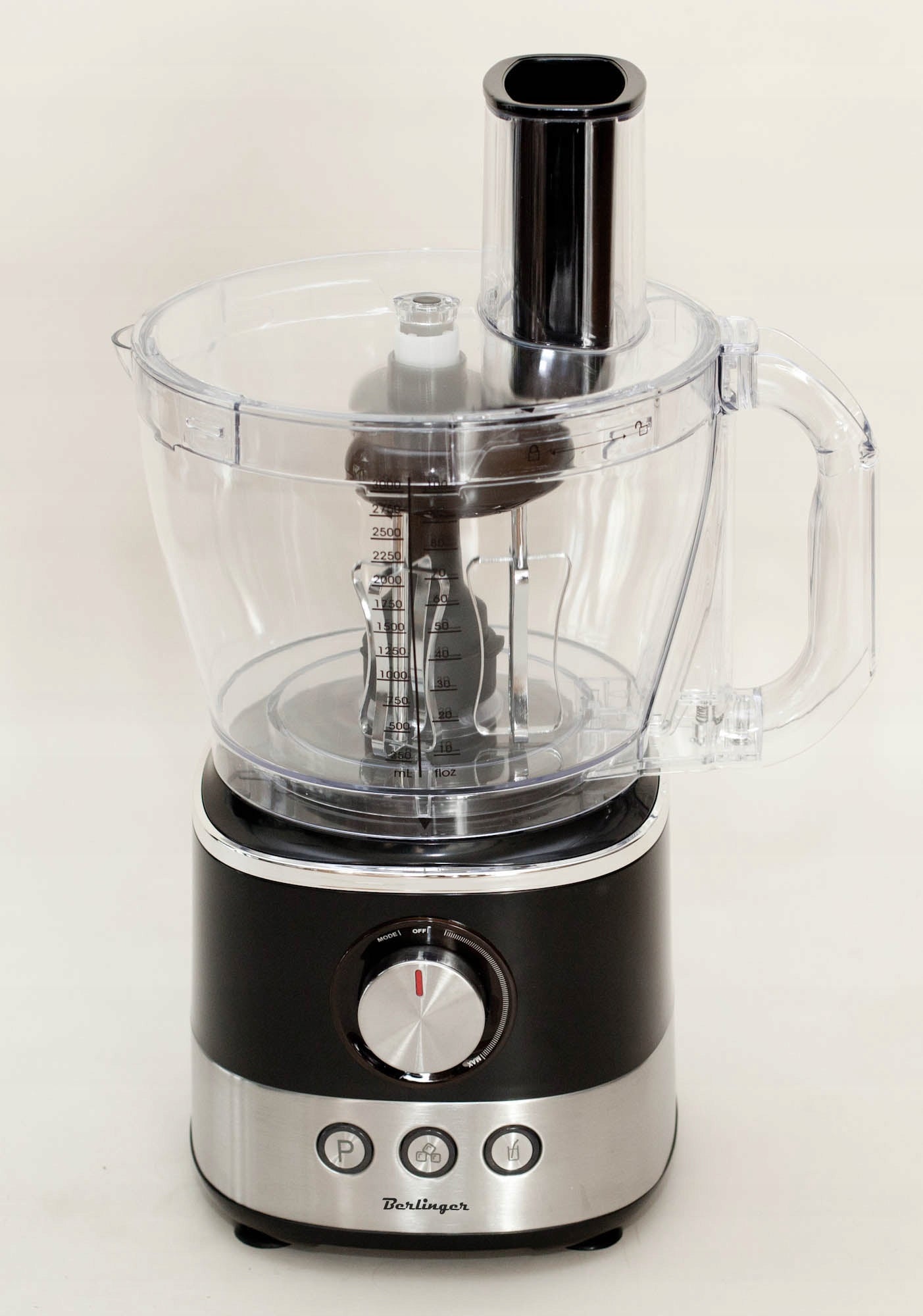 Food Processor Multifunction 1600W Malakser Slicer Squeezer Blender Dominant color black
