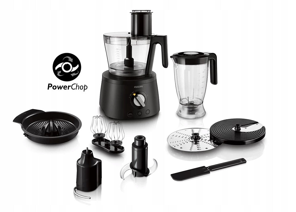 Food Processor Multifunction 3in1 1300W Series 7000 Philips black HR7776/90