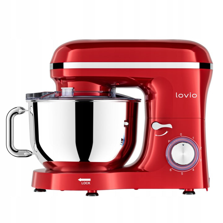 Food Processor Planetary Mixer Lovio Large Bowl 6,2L Multifunctional 1900W Brand Lovio