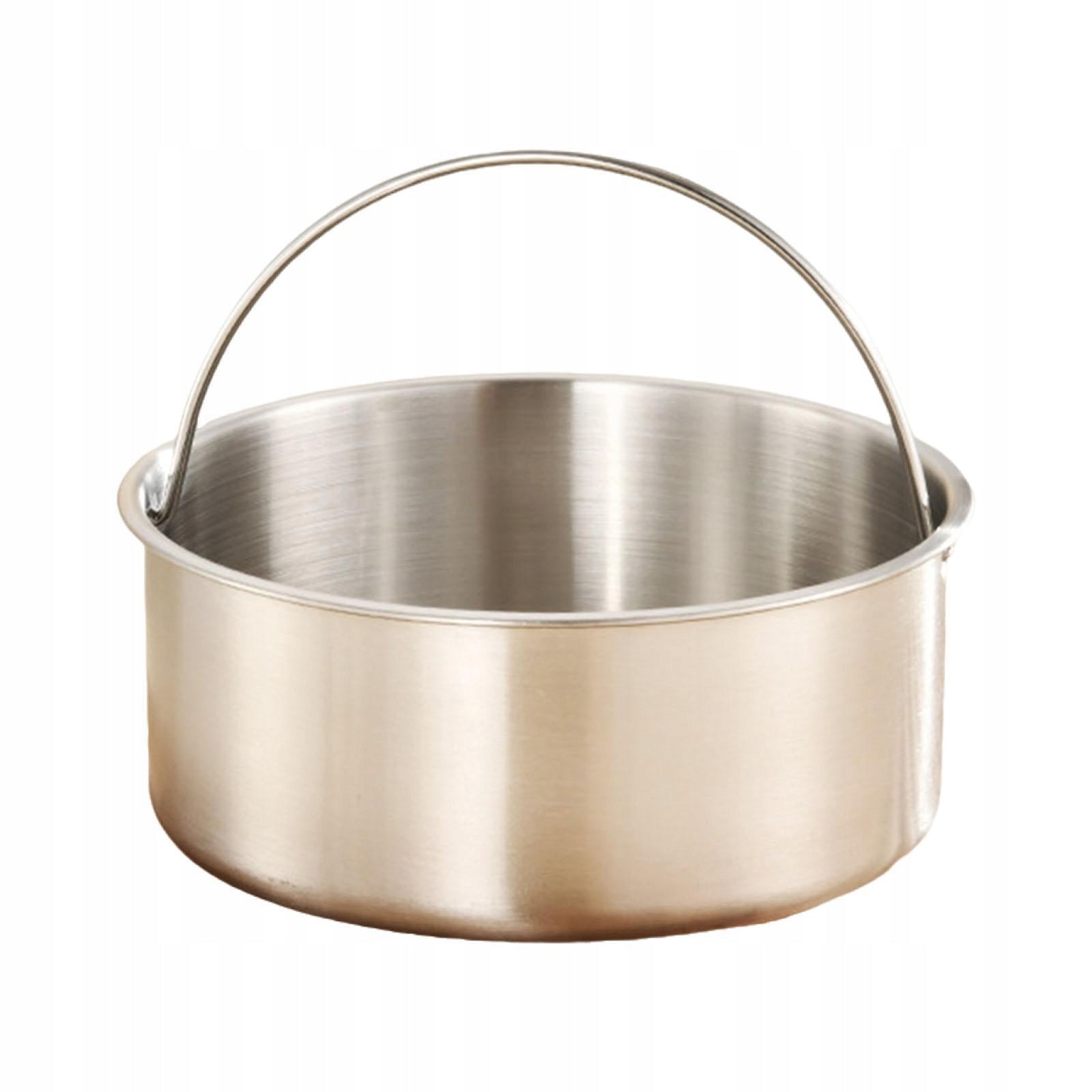 Food Steamer Rice Cooking Steamer Basket for Seafood 14.6cmx6cm with Handle Brand no brand