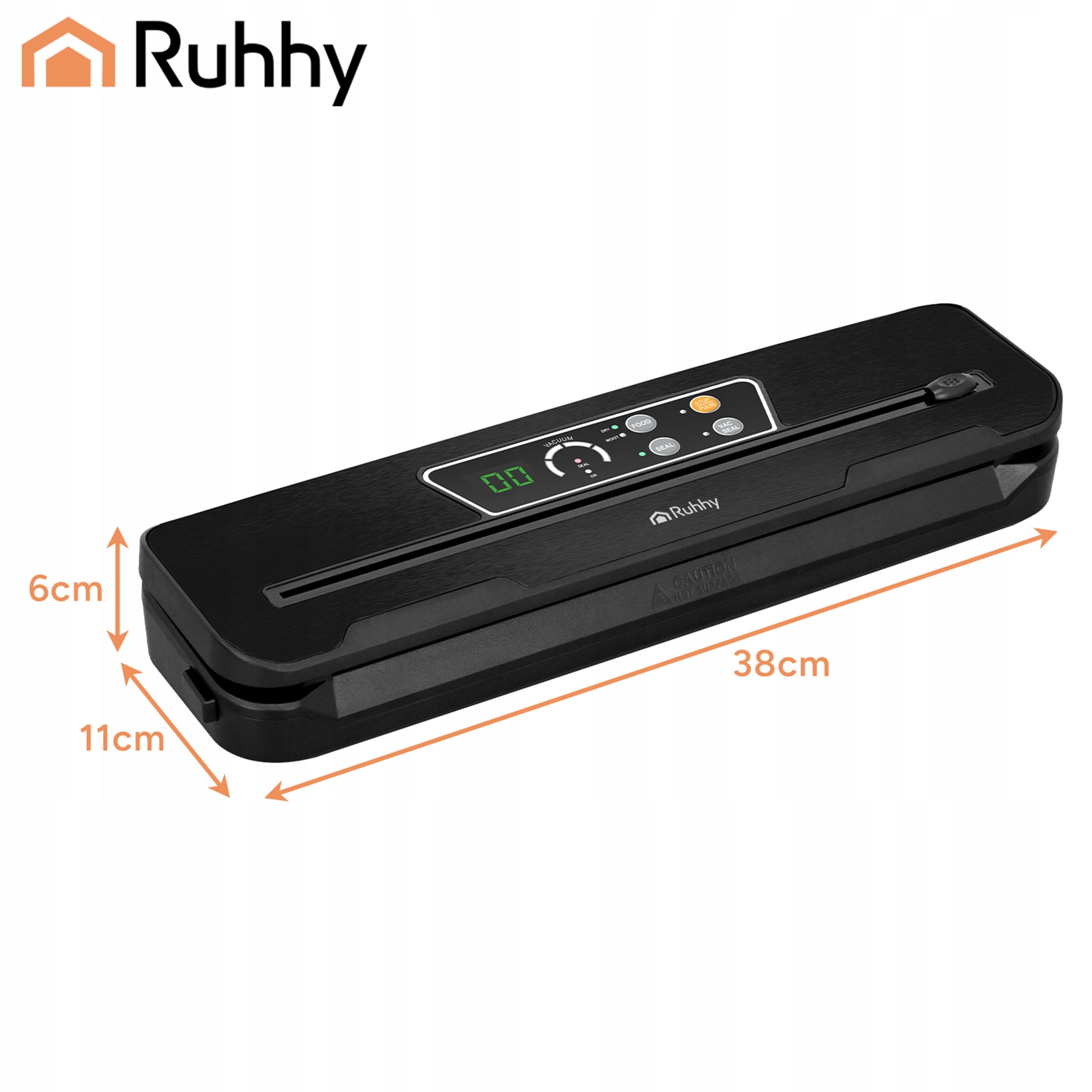 Food Vacuum Welding Machine Automatic Food Packing Machine + Bags Dominant color black