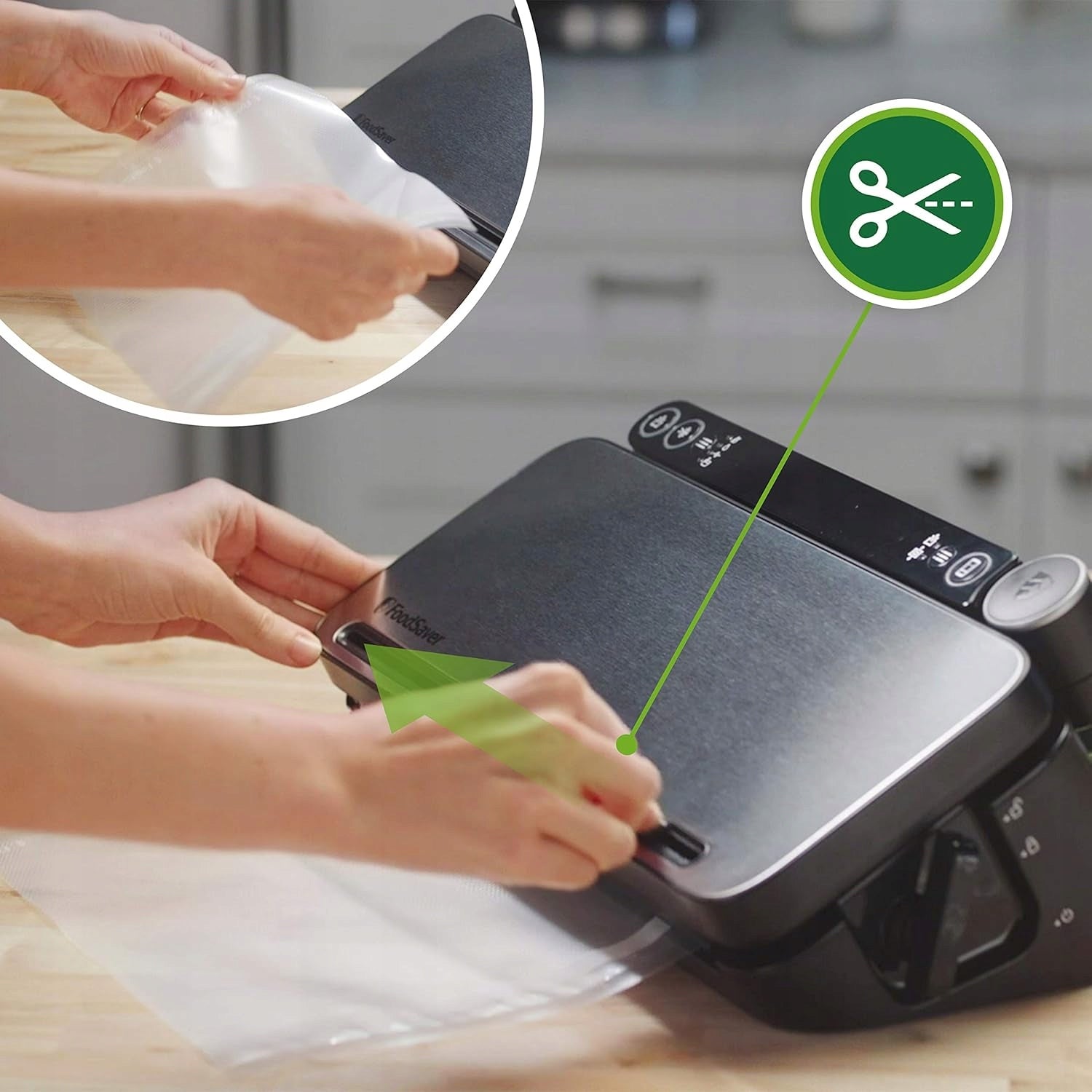 Food Vacuum Welding Machine Food Packaging Machine FoodSaver VS3190X SET Model FSV3190