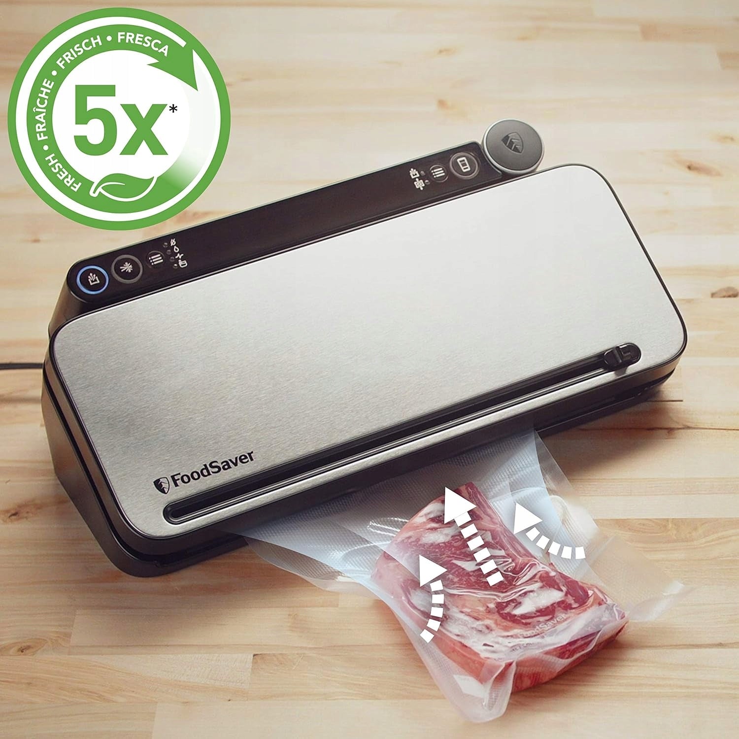 Food Vacuum Welding Machine Food Packaging Machine FoodSaver VS3190X SET Power 130 W