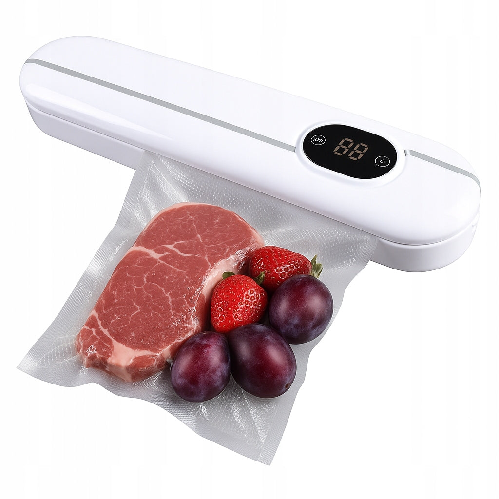 Food Welding Machine Vacuum Compact 120W 245mm 10 Pouches SET