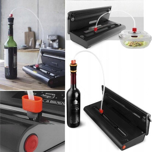 Food Welding Machine Vacuum Food Packing Machine Automatic + Foil Brand Ruhhy