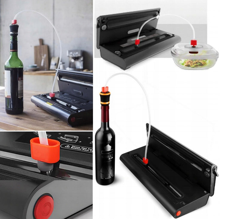 Food Welding Machine Vacuum Food Packing Machine Automatic + Foil Power 120 W