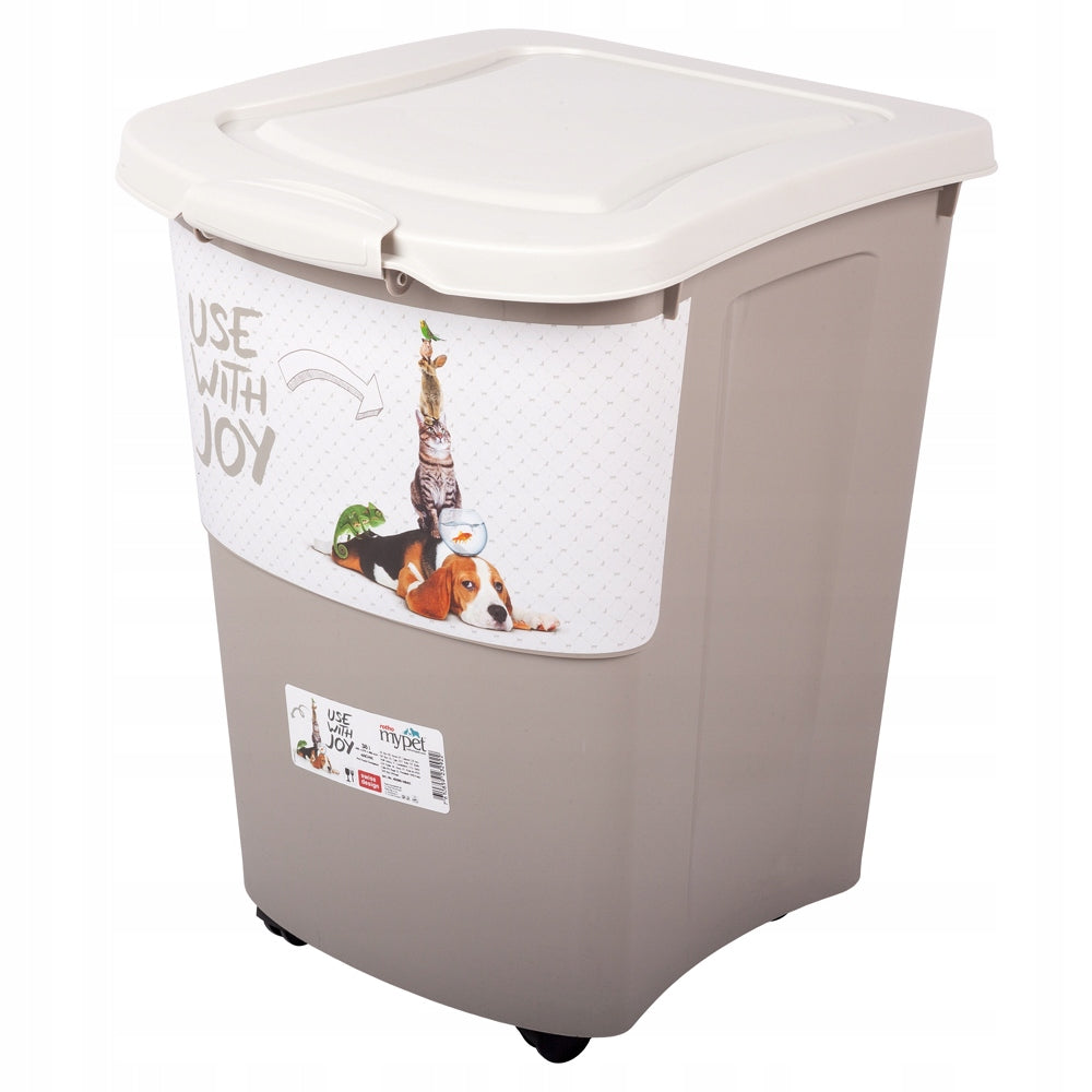 Food container on wheels Rotho ARCHIE 38L 18kg Brand Rotho
