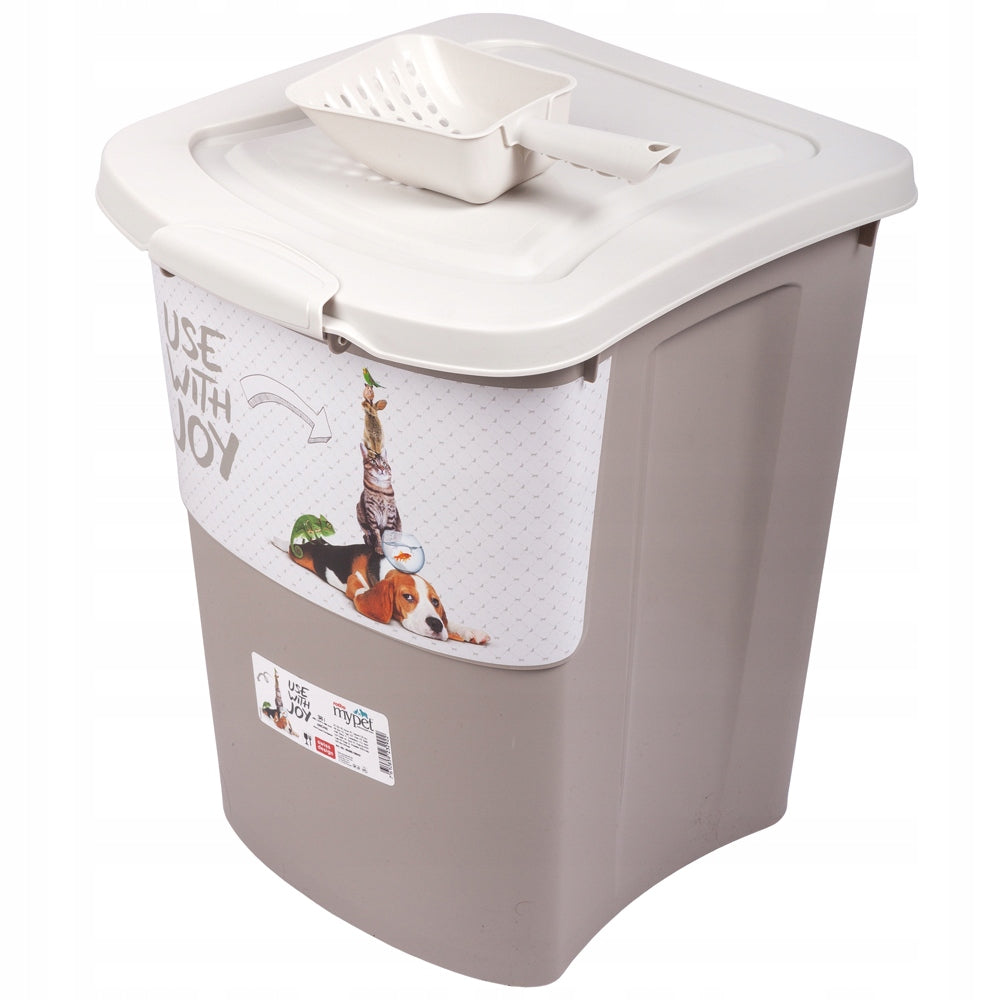 Food container on wheels Rotho ARCHIE 38L 18kg