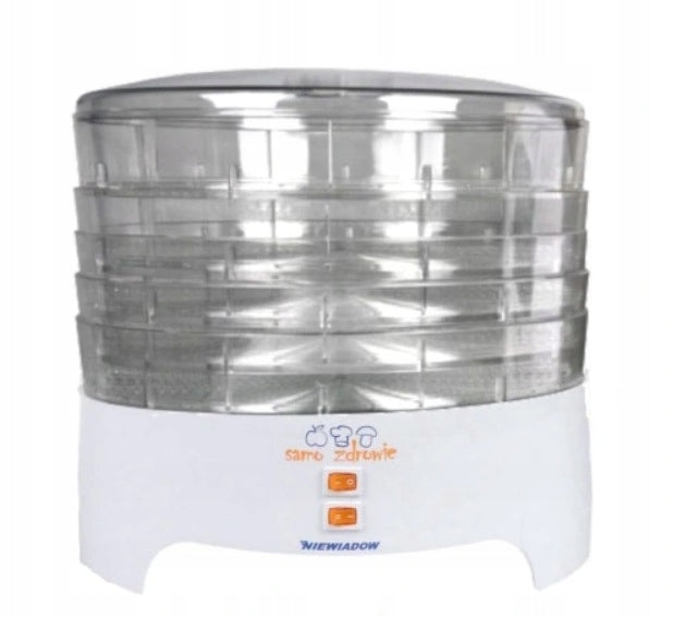 Food dryer for mushroom vegetables Niewiadów 5 sieves 15 liters power 500 W Manufacturer code 601271348