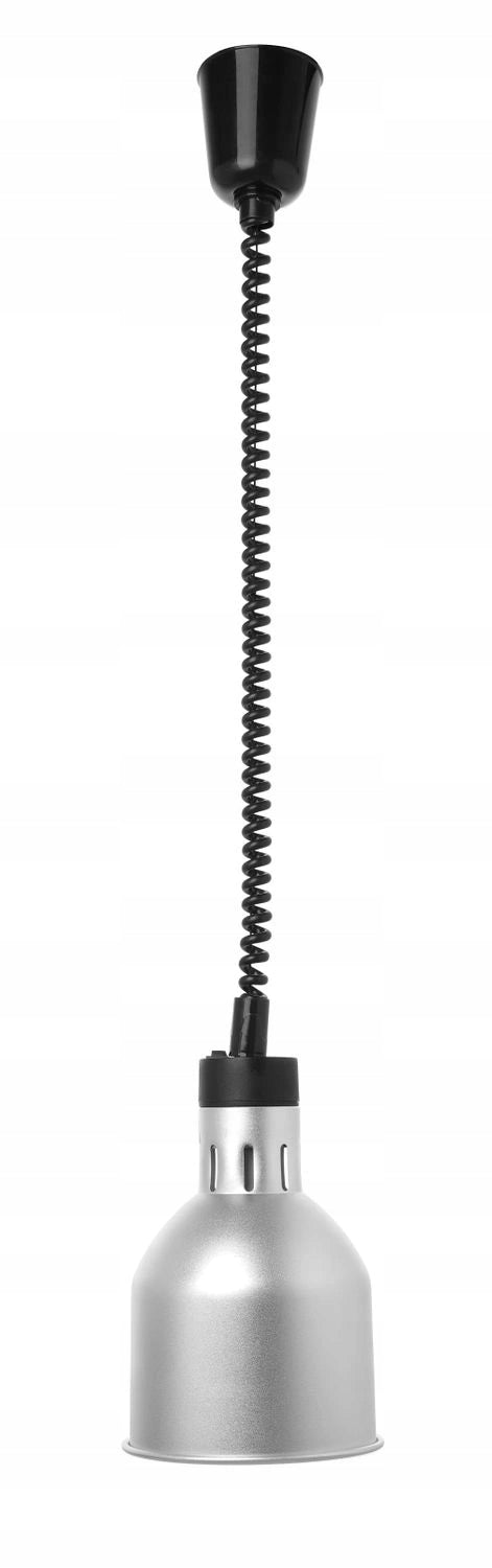 Food heating lamp hanging cylindrical silver HENDI 273883 Manufacturer code 273883