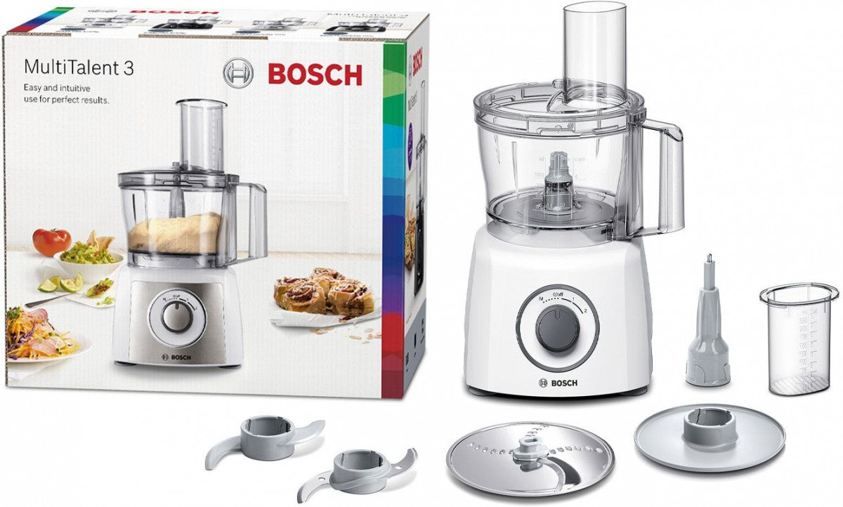 Food processor Bosch MultiTalent 3 MCM3100W 800 W white