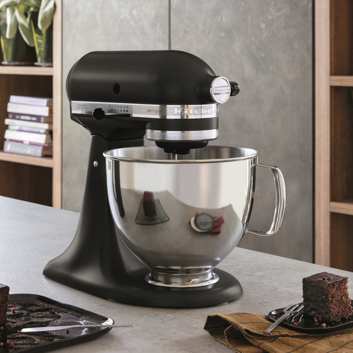 Food processor KitchenAid 5KSM125EBM black matt Manufacturer code 5KSM125EBM