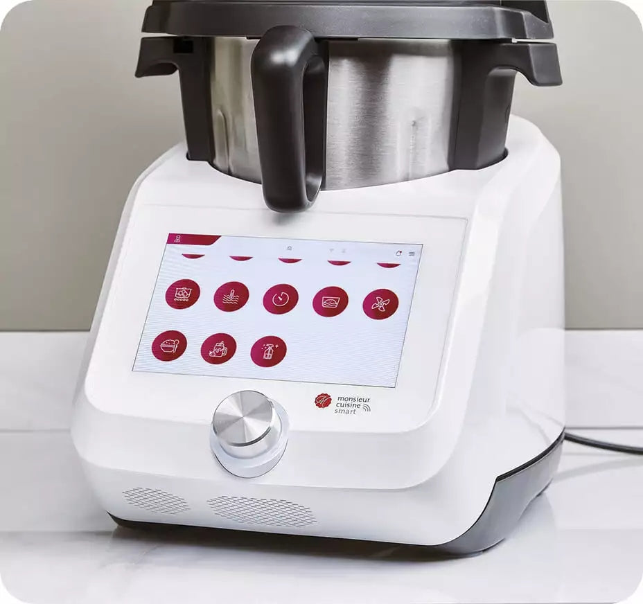 Food processor SilverCrest Monsieur Cuisine Smart 1200 W grey Operating modes pulsating turbo