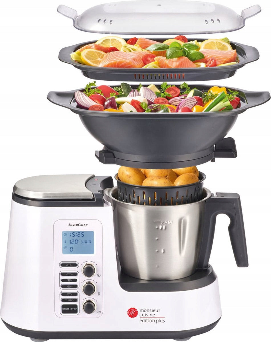 Food processor Silvercrest Monsieur Cuisine Plus 2,2 l Manufacturer code 389505