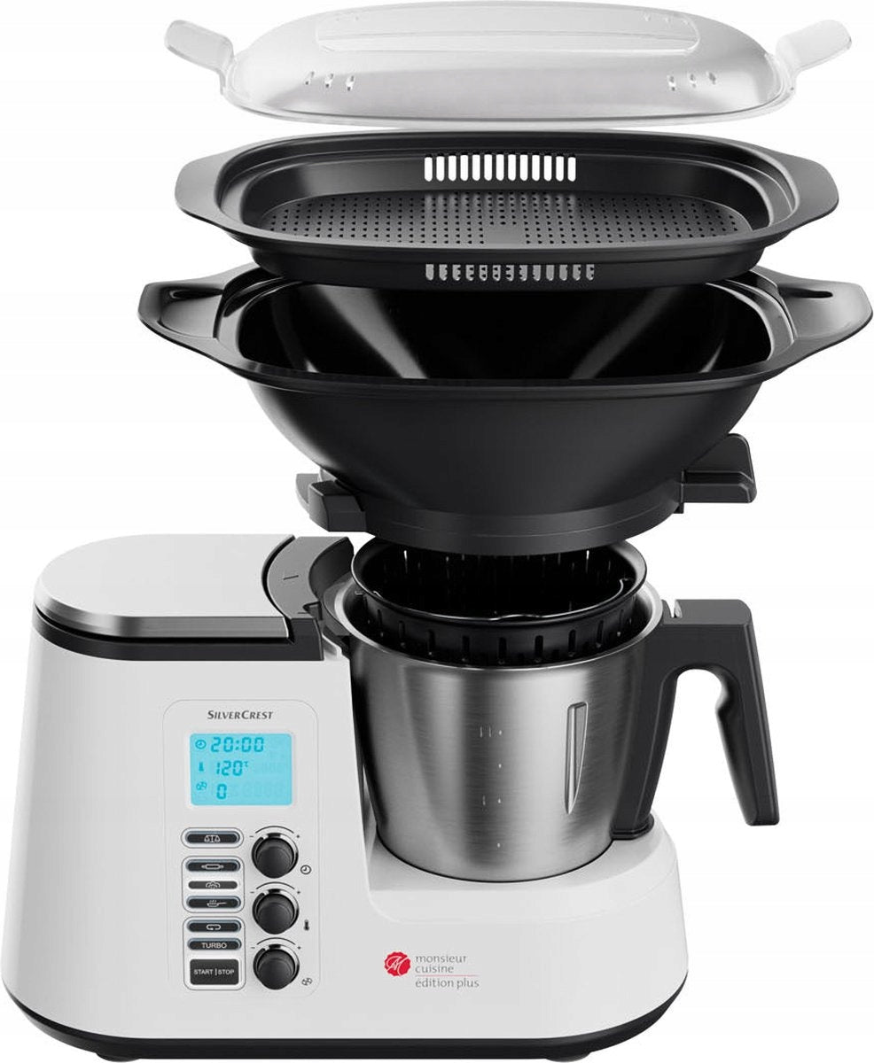 Food processor Silvercrest Monsieur Cuisine Plus 2,2 l Model MONSIEUR CUISINE LIDLOMIX EDITION PLUS