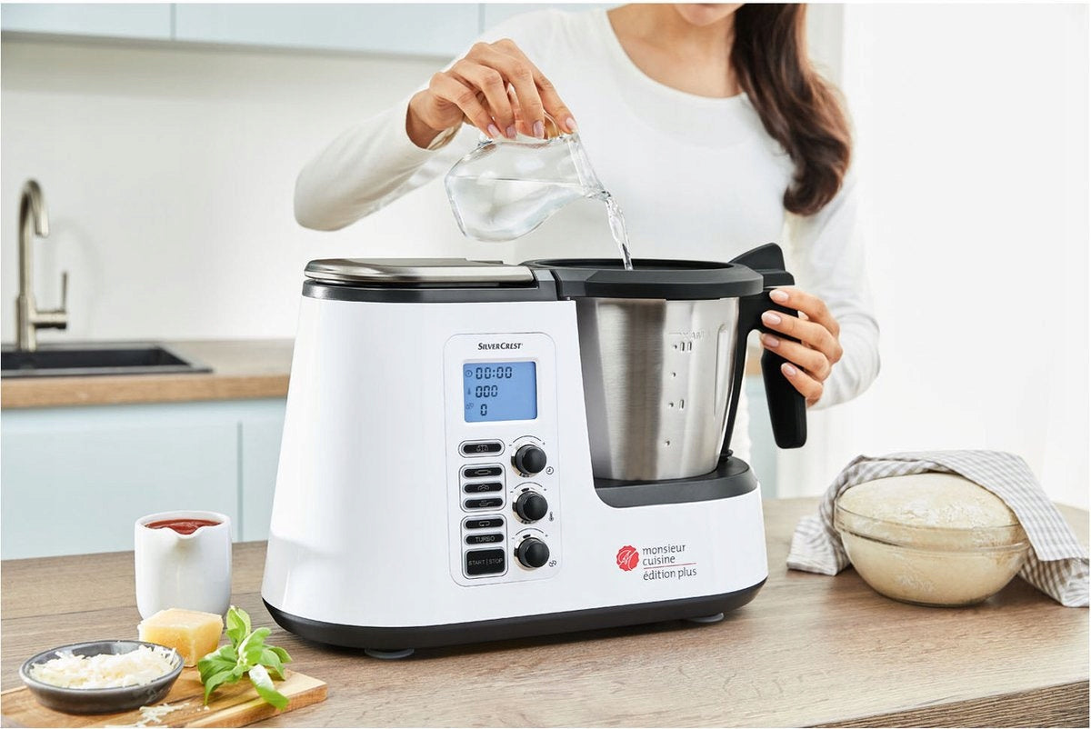 Food processor Silvercrest Monsieur Cuisine Plus 2,2 l Operating modes pulsating turbo