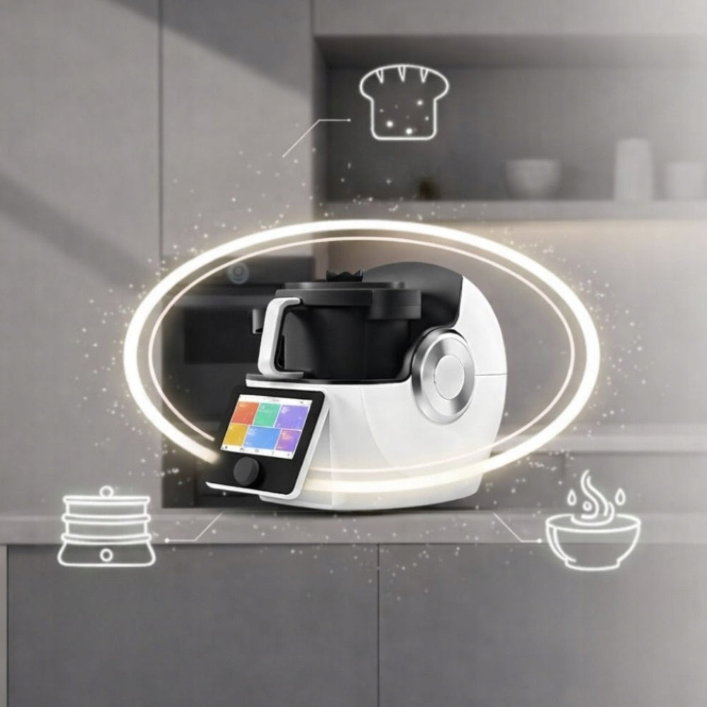 Food processor cooking multifunctional thermorobot RoboJet AllCook +180°C Operating modes pulsating