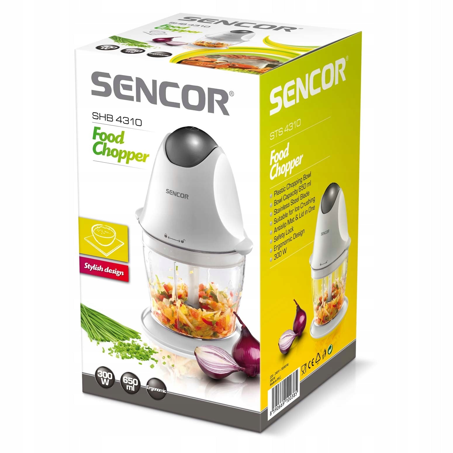Food shredder Sencor SHB4310 300W 650ml Brand Sencor