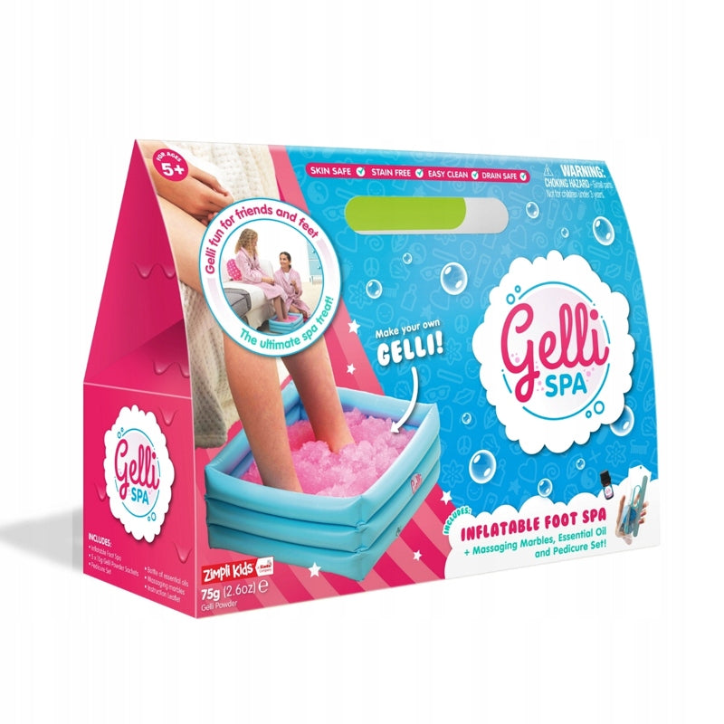 Foot Nail Set for Girls with Bowl and Jelly SPA 5+ Zimpli