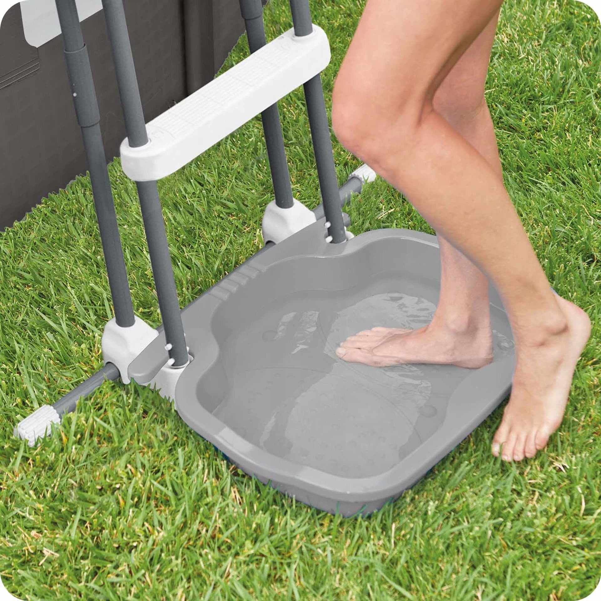 Foot cleaner Intex 29080 grey bathtub Packaging status original