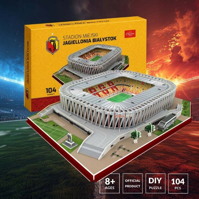 Football Stadium Chorten Arena BKS Jagiellonia Białystok Model 104 element.