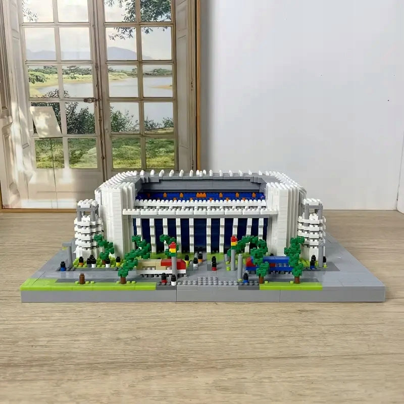Football Stadium SANTIAGO BERNABEU 4500+ Elements Football Supporting Packaging status original