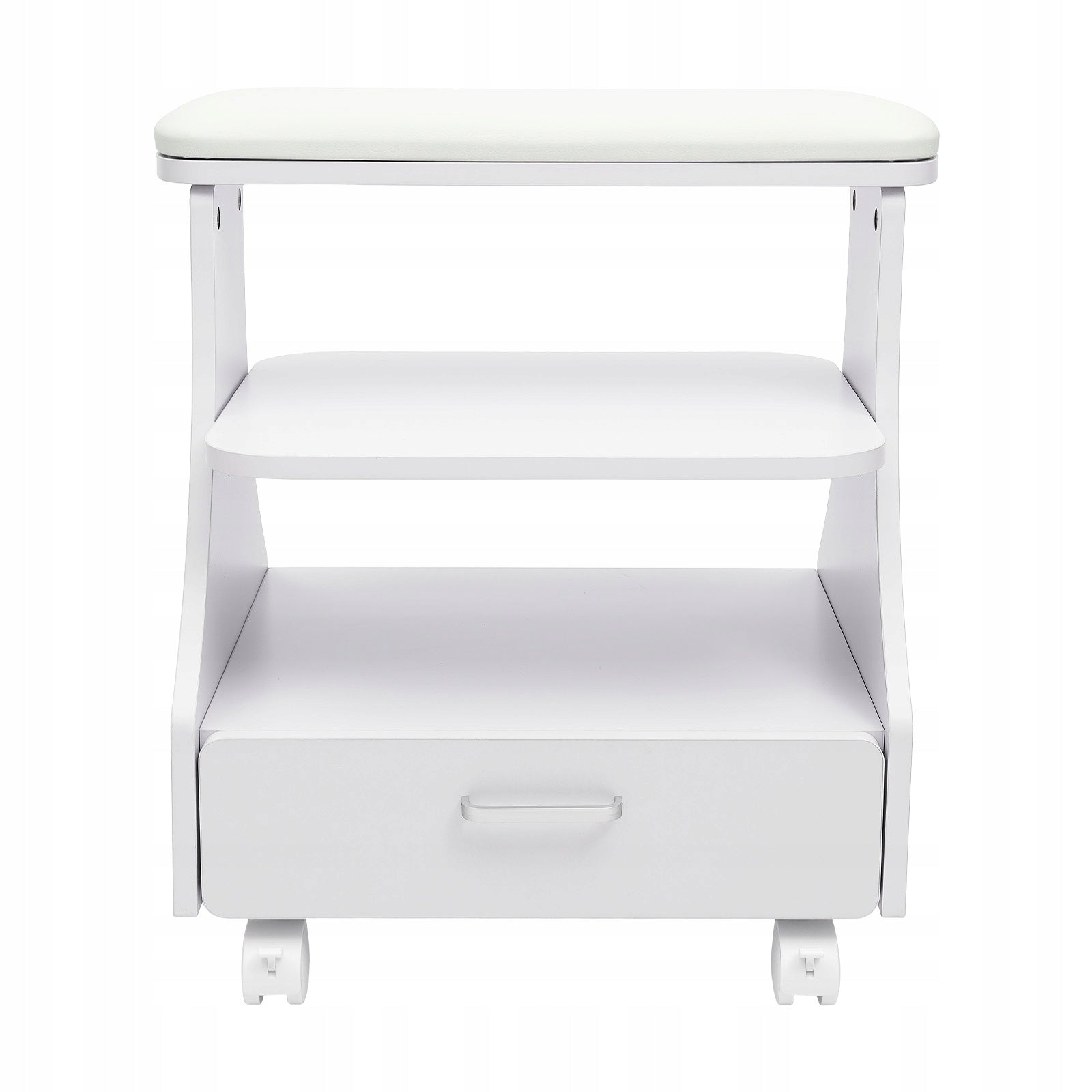Footbath Stool Foot Rest W/ Wheels Beauty Salon Pedicure Manicure Funiture Medical device no