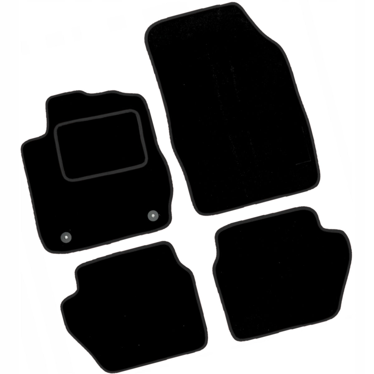 Ford Fiesta MK7 LIFT 2011-2017 Velour Rugs for Car Wiper Blade B