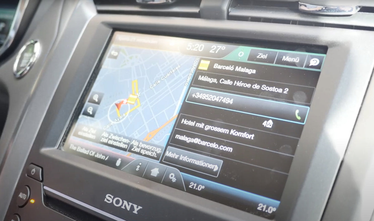 Ford SYNC2 F12 Europe 2024 – New SD Map | Kuga Mondeo Focus C-Max Manufacturer code KARTA GPS SD SONY FORD SYNC2 F12 2024